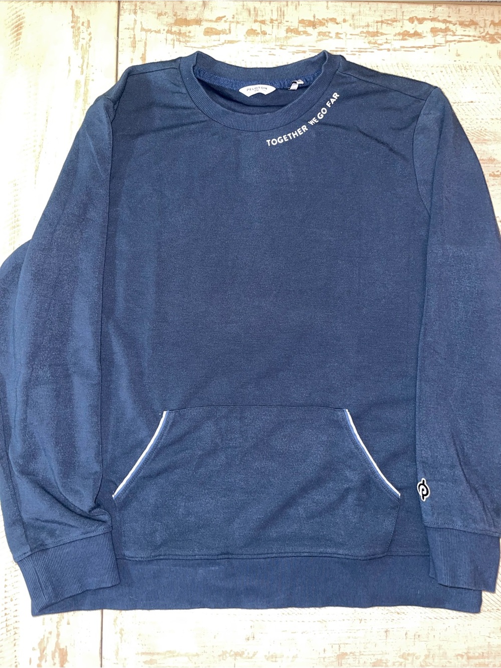 Peloton Women’s Elevate Pocket Crewneck Navy
